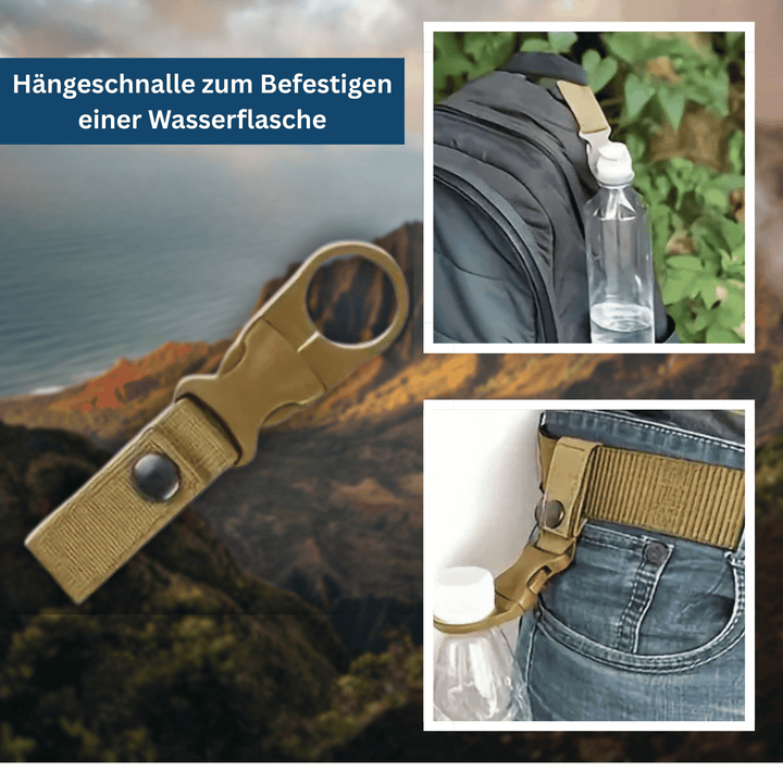 All-in-one survival kit featuring emergency tools for outdoor gear and adventures