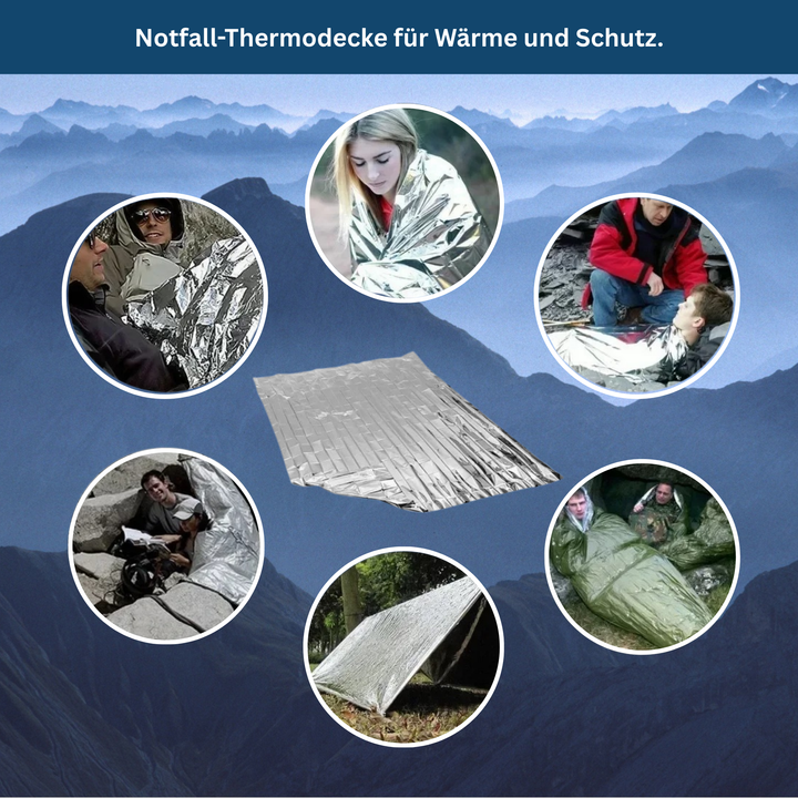 Comprehensive survival kit with essential emergency tools for camping and hiking