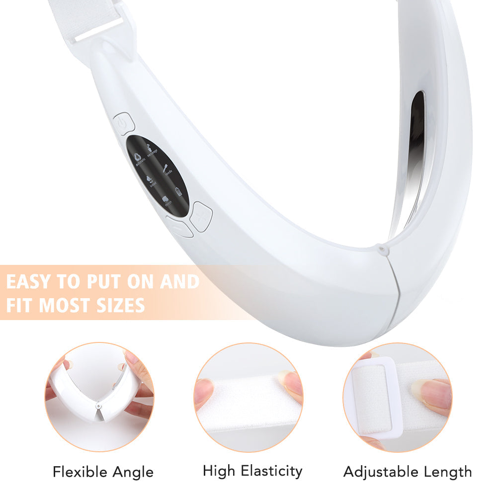 Anti-aging EMS & LED facial device to reduce wrinkles, lift skin, and improve elasticity.