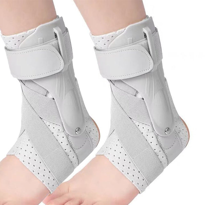 Comfortable ergonomic ankle support with double stabilizers. Ideal for joint stability & sports protection.