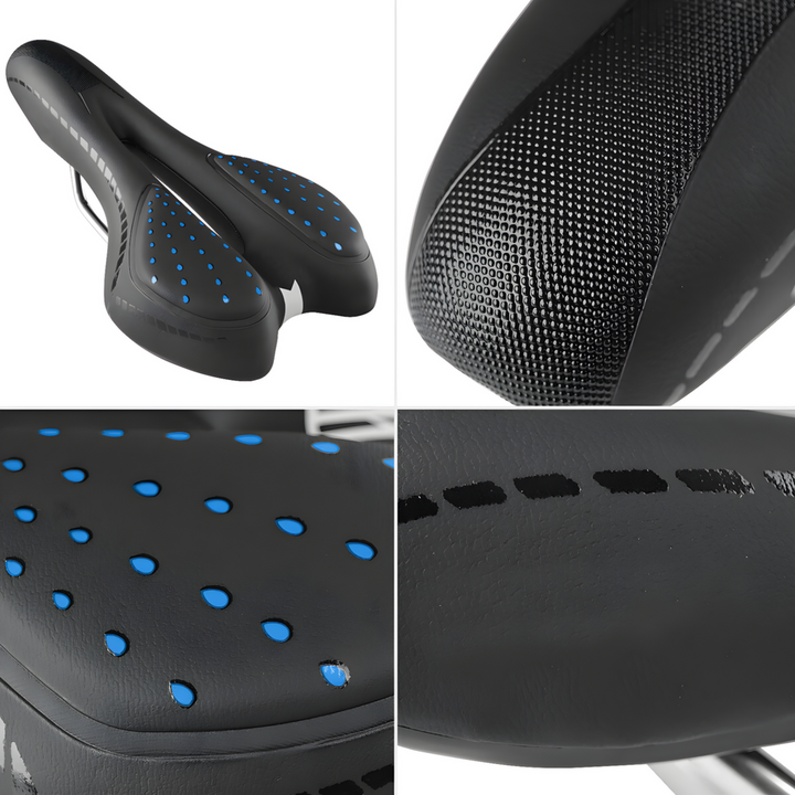 Outdoor sport cycling seat, unisex, featuring ergonomic shape for optimal support