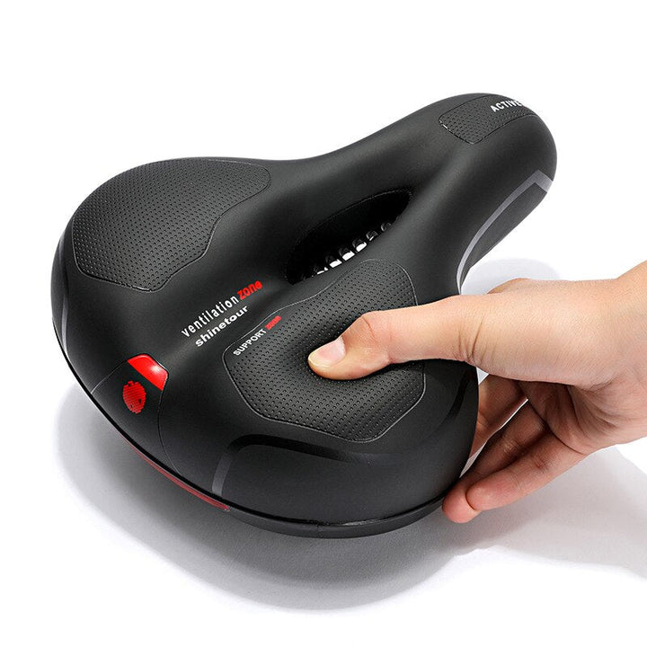 Outdoor cycling seat, unisex ergonomic design for long-lasting comfort