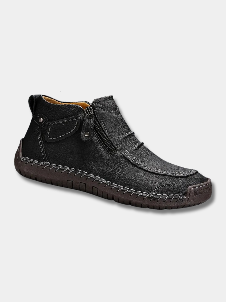 Unisex ergonomic orthopedic shoes providing all-day comfort, arch support, and pain relief for walking.