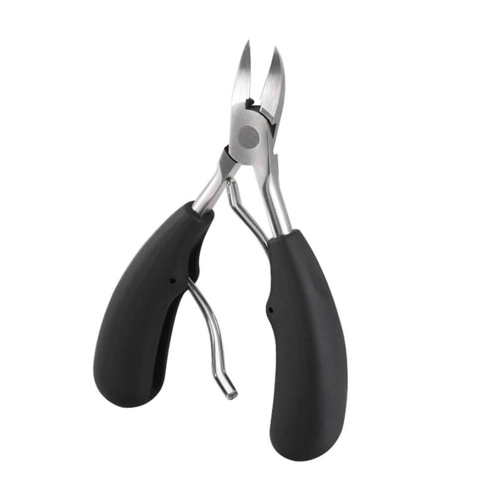 Professional-grade ergonomic toenail scissors for thick & ingrown nails. Stainless steel, comfortable grip.