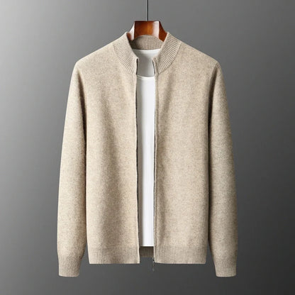 Unisex Essence Zip Jacket, modern & comfortable for everyday layering. Sleek minimalist outerwear.