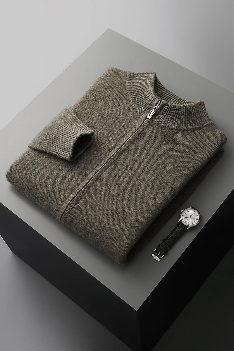 Everyday unisex zip jacket. Sophisticated modern style with refined comfort.
