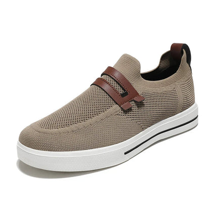 Unisex casual slip-on footwear with a comfortable mesh upper, ideal for everyday use and breathability.