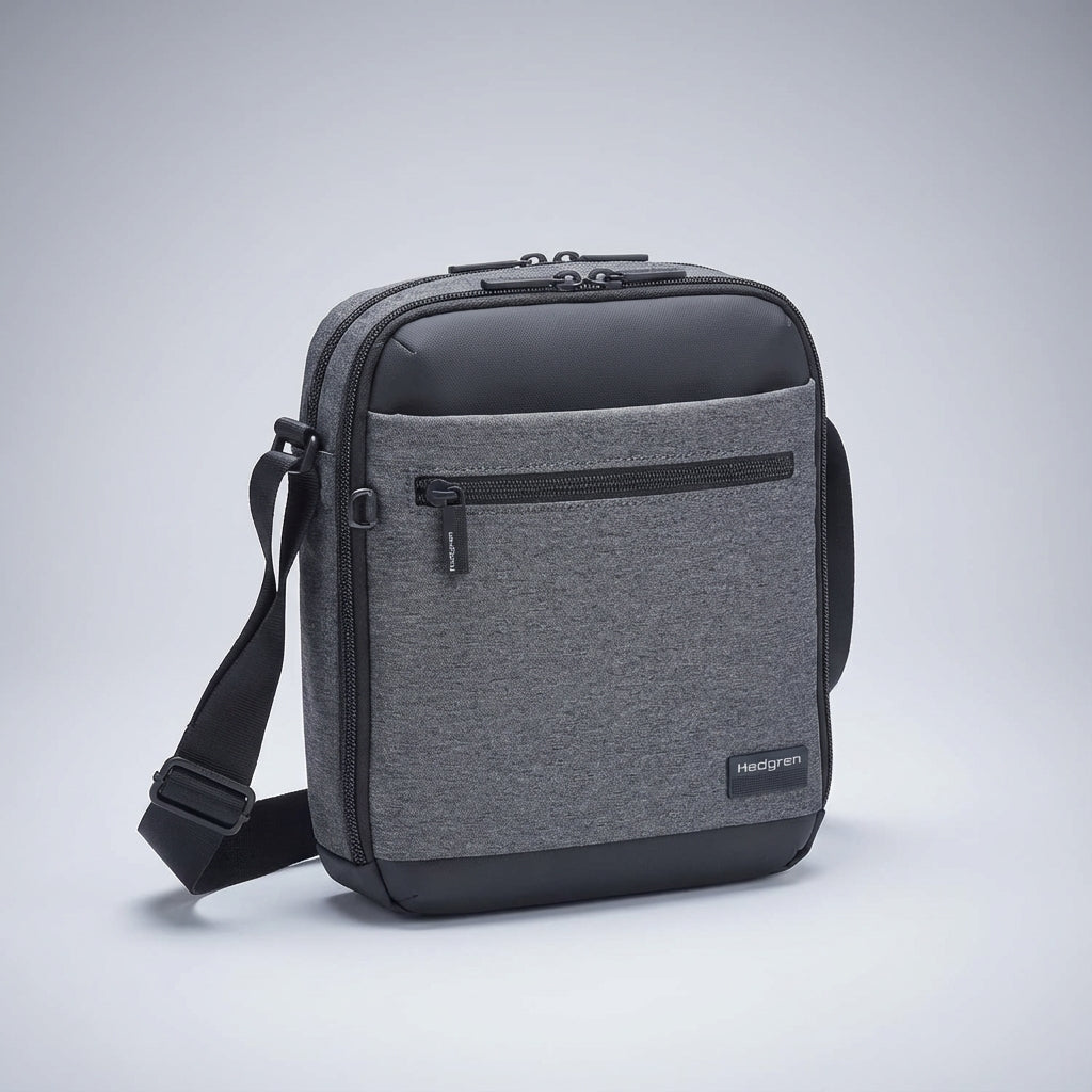 Durable CarryGuard Messenger Bag featuring strong zippers & adjustable strap, built for daily wear & tear.