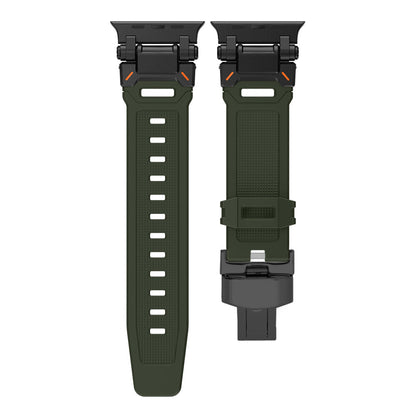 Explorer silicone strap: a versatile, quick release Apple Watch accessory.