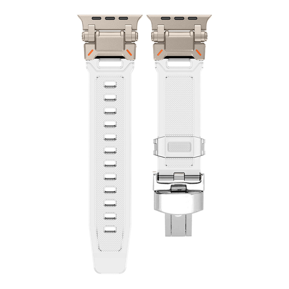 Hypoallergenic quick release silicone strap for Apple Watch, a smart choice.