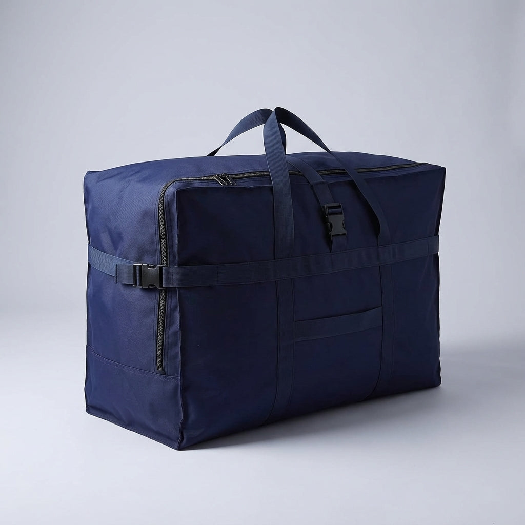 Unisex FlexHaul extra-large travel bag, showcasing its vast storage capacity for all travel essentials.