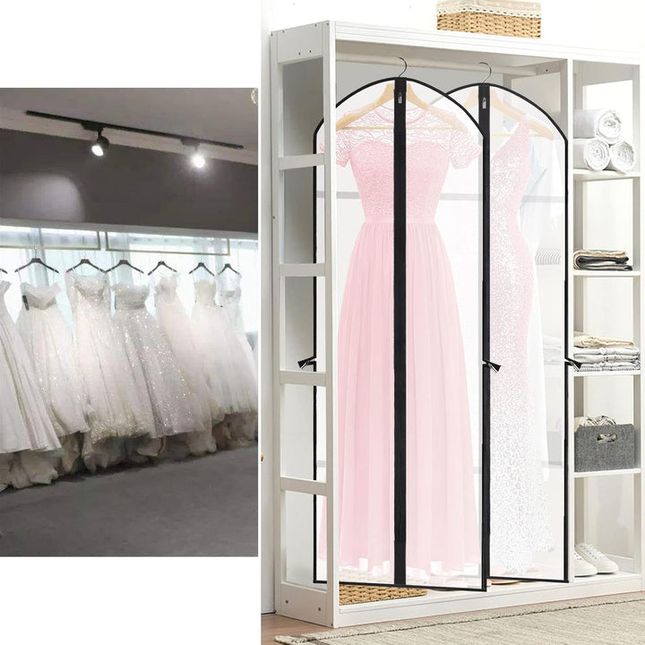 71-inch extra-long garment bag. The ultimate protector for gowns, suits, & formal attire.