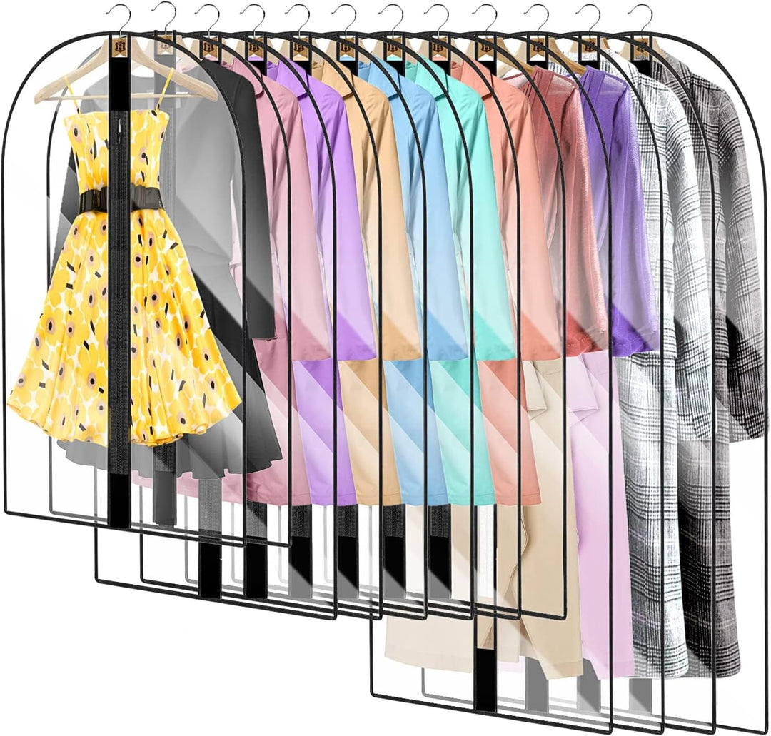 Unisex 71-inch suit cover & gown protector. Designed for extra-long formalwear storage.