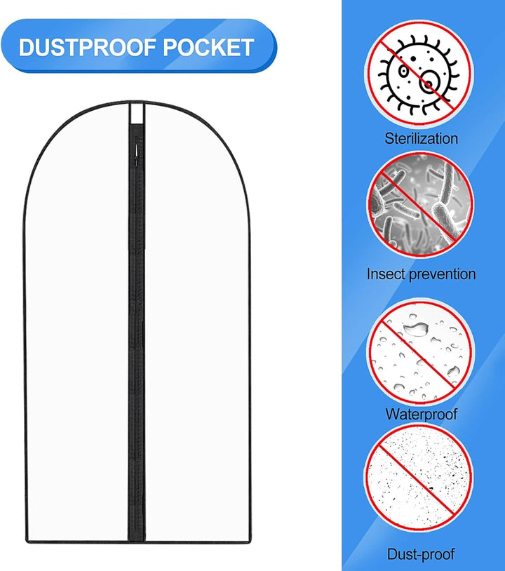 71-inch extra-long garment bag for formal events. Keeps your attire pristine for any occasion.