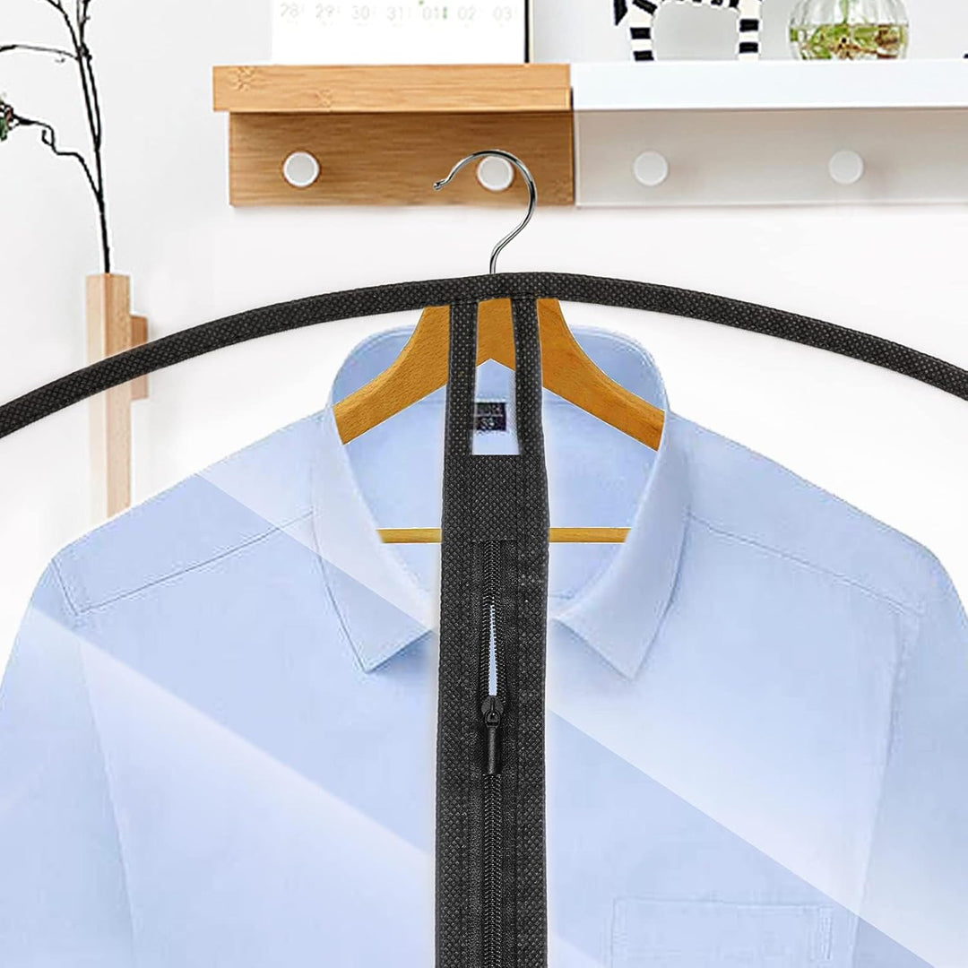 Extra-long 71-inch garment bag for wedding dresses. A must-have for bridal gown protection.
