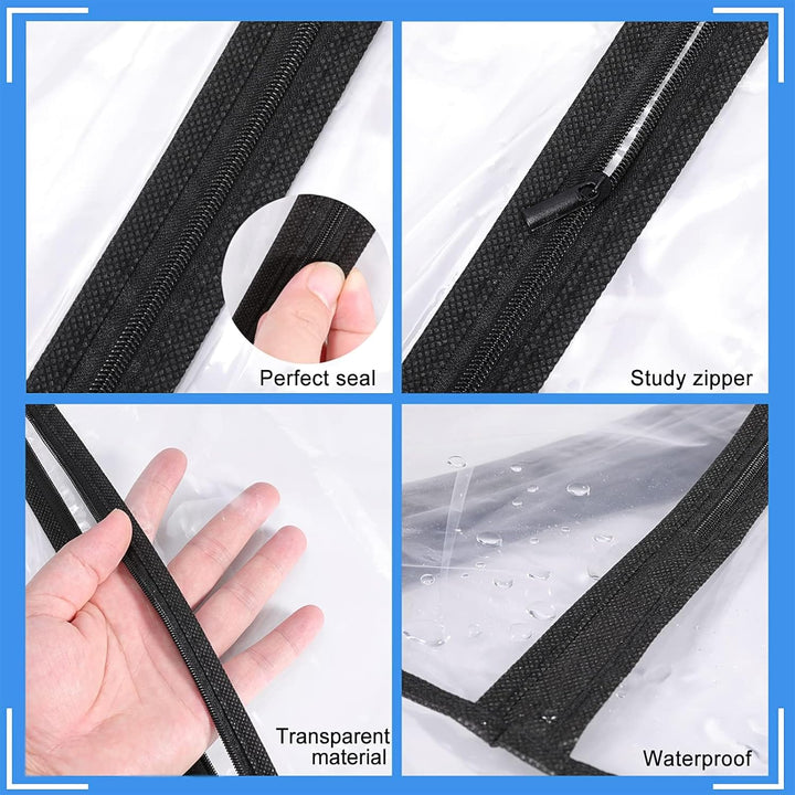 Unisex formalwear storage bag, 71-inch. Provides durable, extra-long clothing protection.