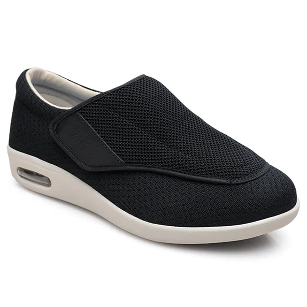 Comfort fit unisex diabetic walking shoes for swollen feet, adjustable design for ultimate foot health.