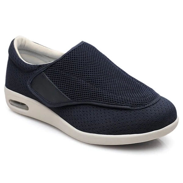 Orthopedic wide fit shoes for swollen feet, providing pain relief & comfort for diabetic individuals.