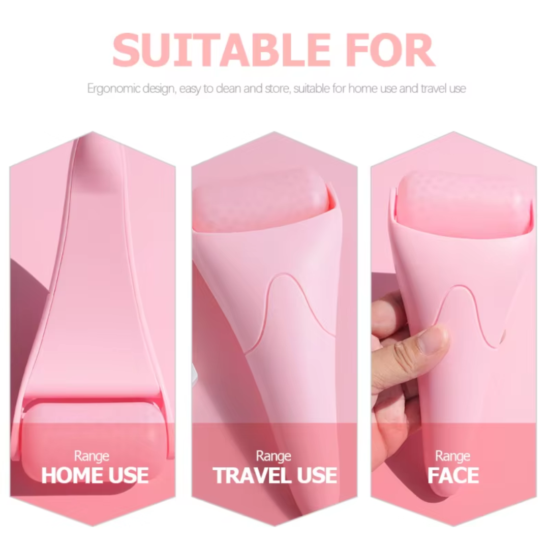 Combat fine lines with this unisex facial ice roller, promoting a smooth, even texture.