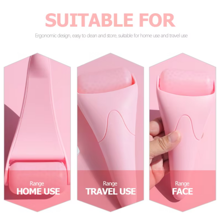 Combat fine lines with this unisex facial ice roller, promoting a smooth, even texture.