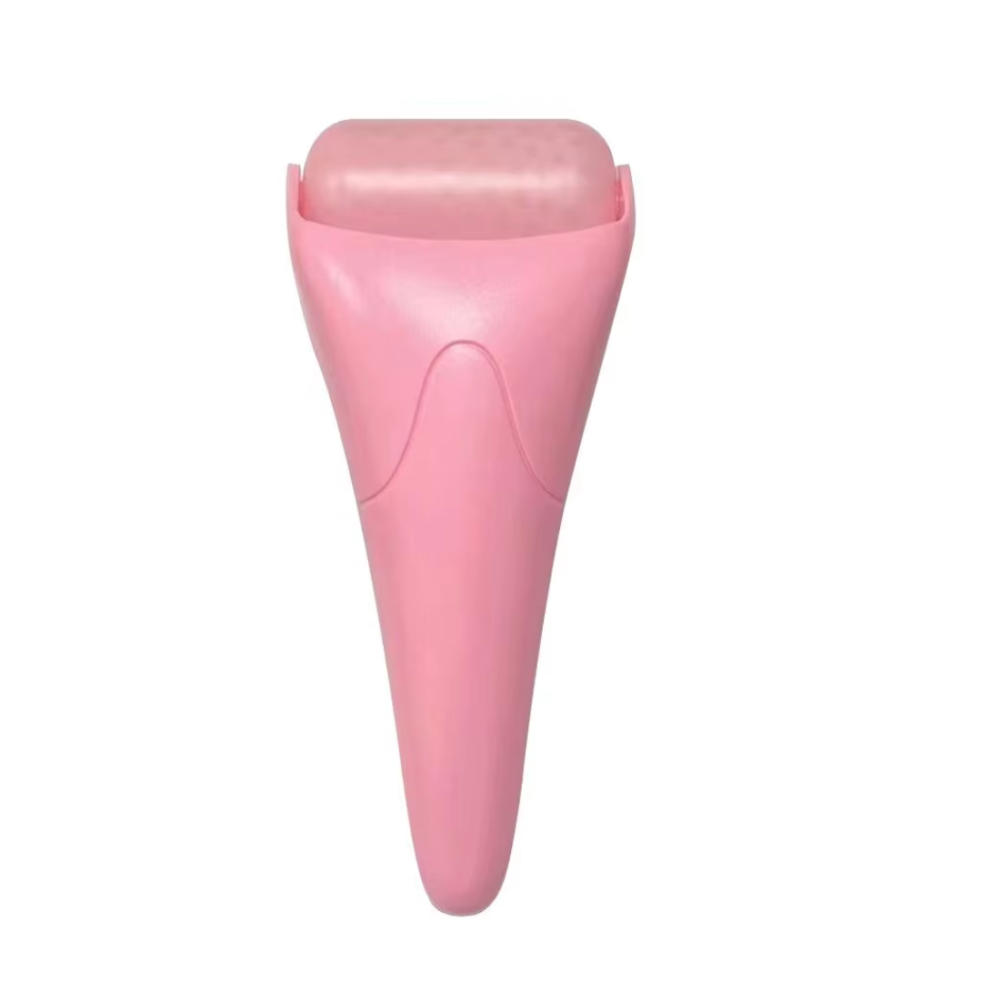 Cold therapy ice roller for facial muscles, releasing tension & enhancing skin vitality.