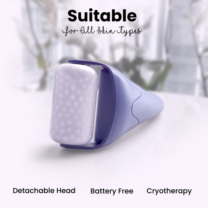 Essential unisex ice roller for a refreshing boost, tightening pores & improving skin clarity.