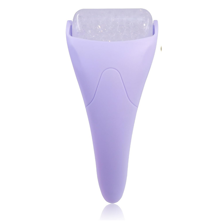 Advanced facial ice roller for a cool, calming effect, promoting skin repair & elasticity.