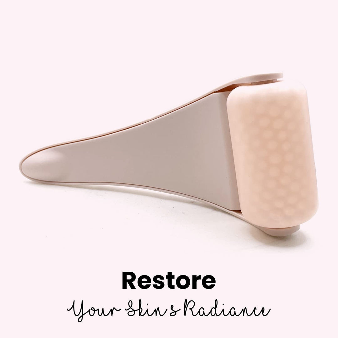 Unisex ice therapy tool for anti-aging benefits, pore minimization, & skin health.