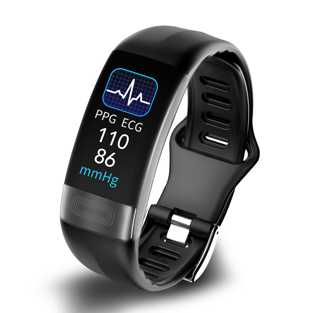 Unisex FDA approved wrist blood pressure monitor, EKG, & SpO2 for comprehensive health tracking.