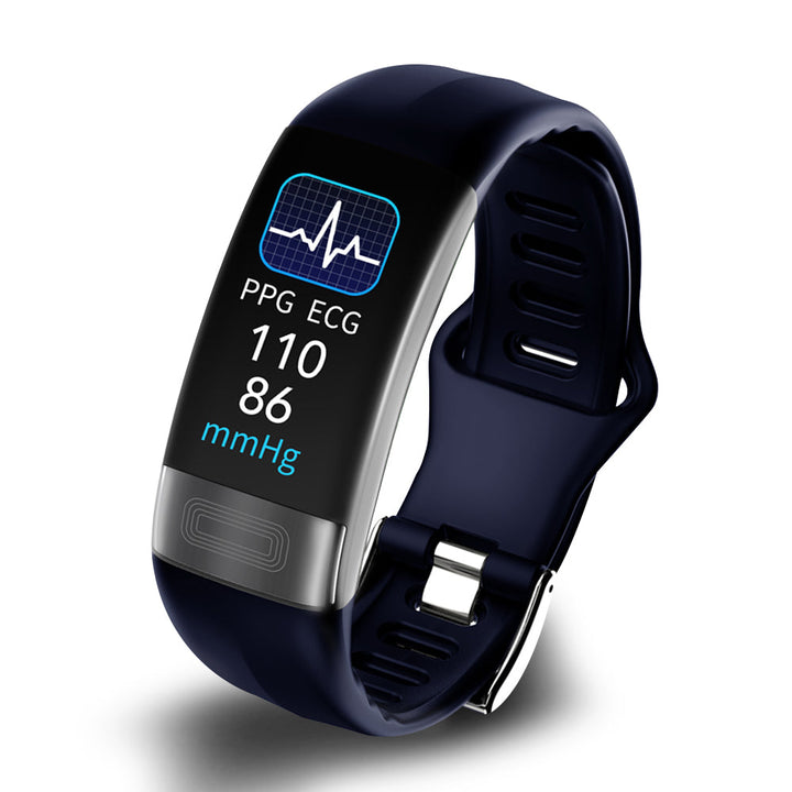 Sleek unisex fitness watch: FDA approved BP, EKG, SpO2, heart rate, sleep. Advanced wearable health tech.