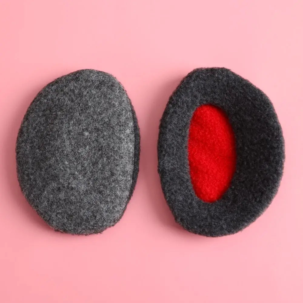 Unisex fleece bandless ear muffs, perfect for winter warmth & comfort. Soft, windproof ear warmers.