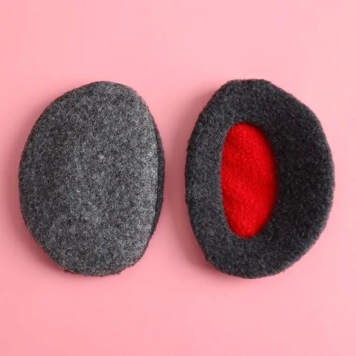 Unisex fleece bandless ear muffs, perfect for winter warmth & comfort. Soft, windproof ear warmers.