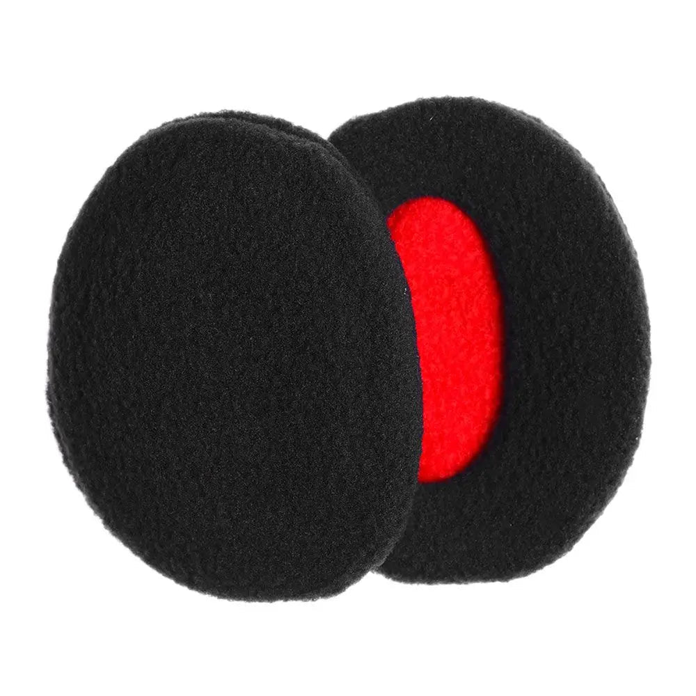 Unisex bandless fleece ear warmers for winter. Essential cold weather gear & athletic ear protection for outdoor activities.