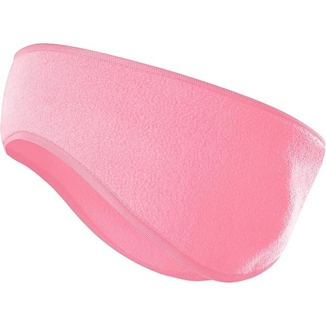 Stylish fleece ear warmers for ultimate winter warmth & comfort during outdoor activities.