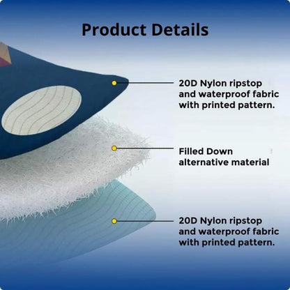 Warm unisex fleece poncho for outdoor use, perfect travel gear for winter camping trips