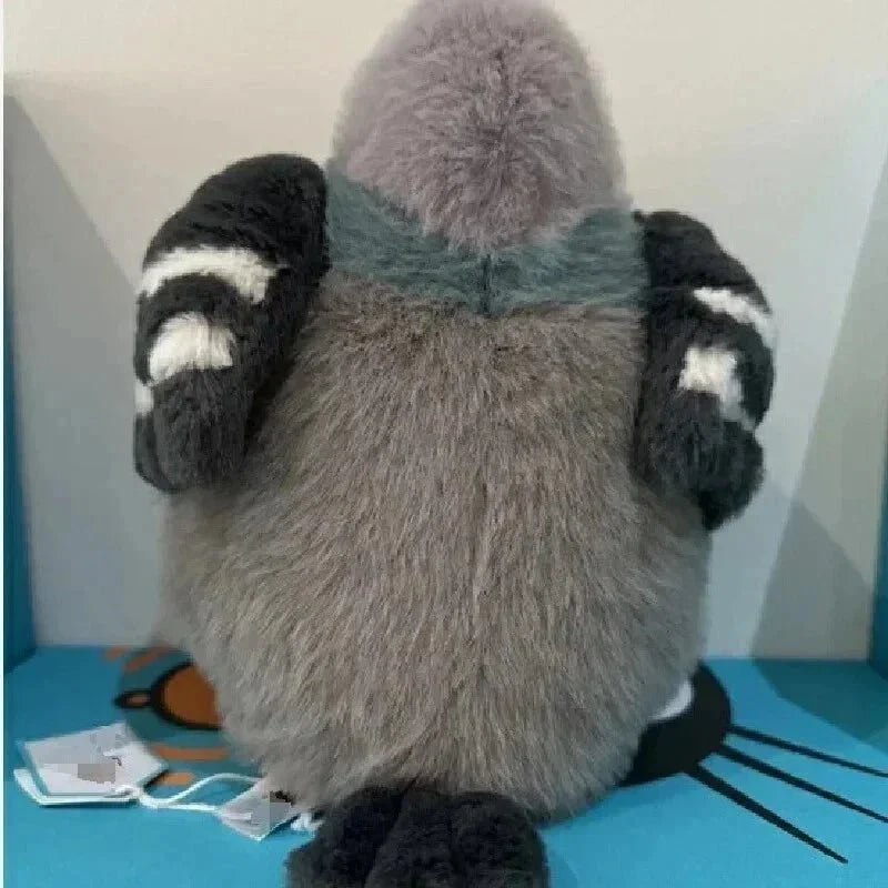 Unique fluffy pigeon stuffed animal, a soft comfort toy and cuddly plush, perfect as an animal toy gift.