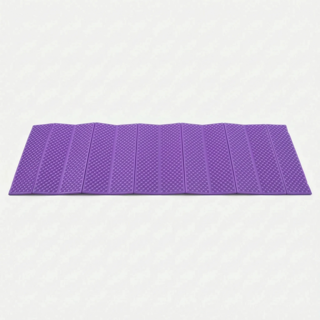 Versatile foldable camping mat for all outdoor activities. Ultralight XPE foam sleeping pad for hiking & backpacking.