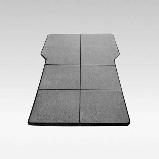 Unisex foldable car mattress designed for comfortable travel and camping, universal fit for road trips.