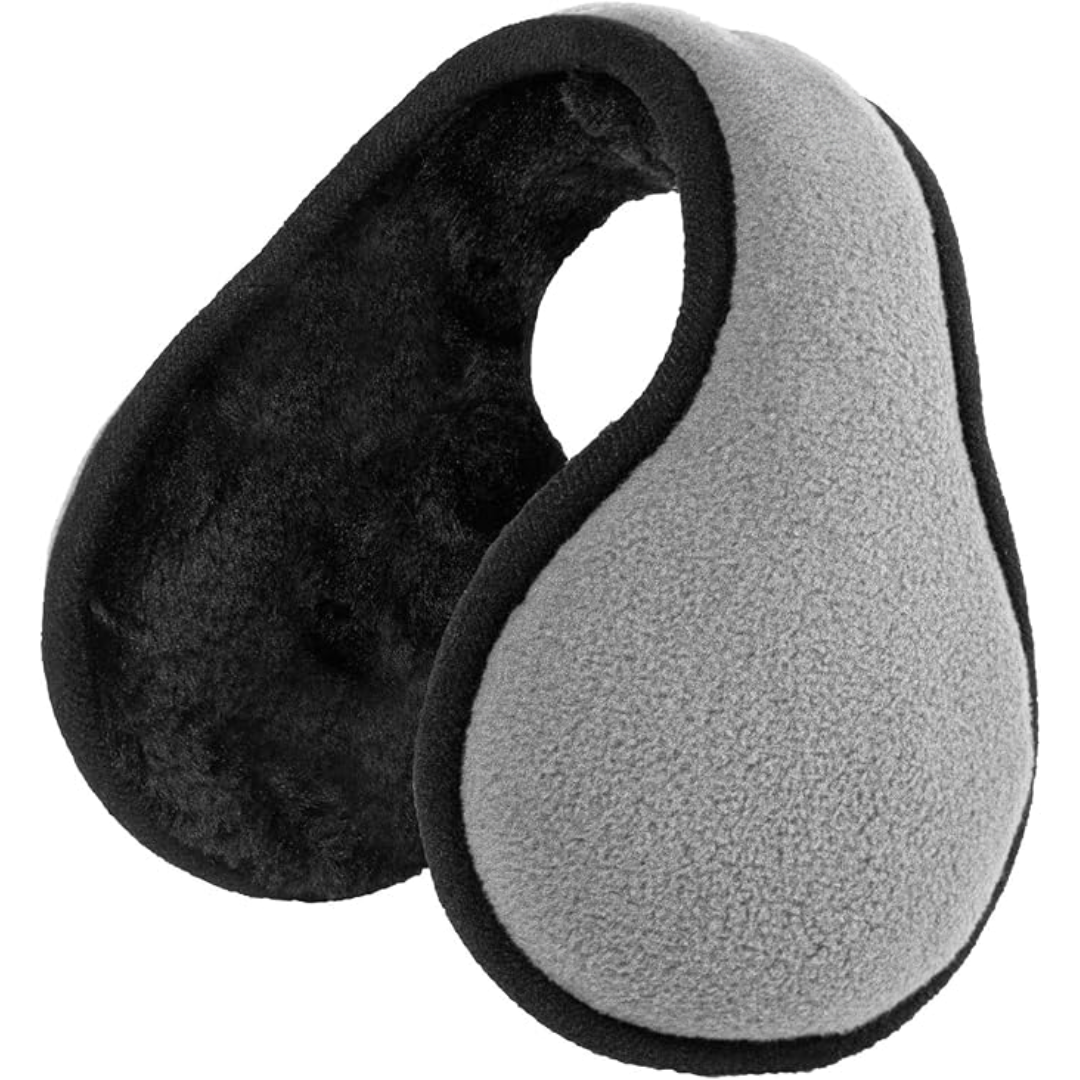 Unisex SnugMuffs: comfy, soft fleece ear covers for ultimate winter warmth.