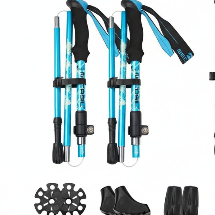 Stylish and functional unisex trekking poles, a great addition to your outdoor kit.