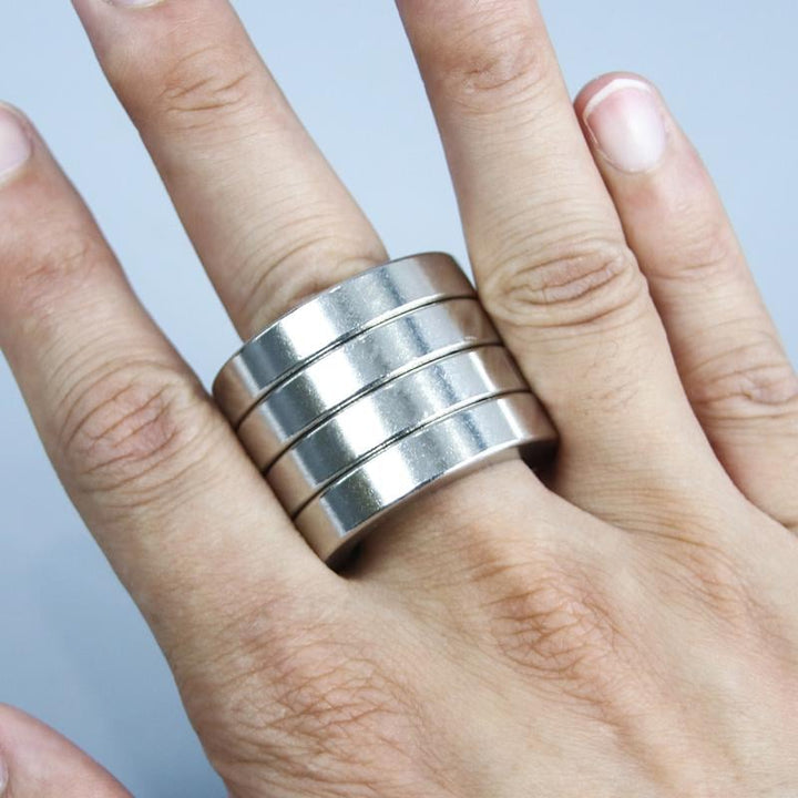 Unique folding fidget trigger ring. A compact desk accessory & thoughtful gift for calm and focus.