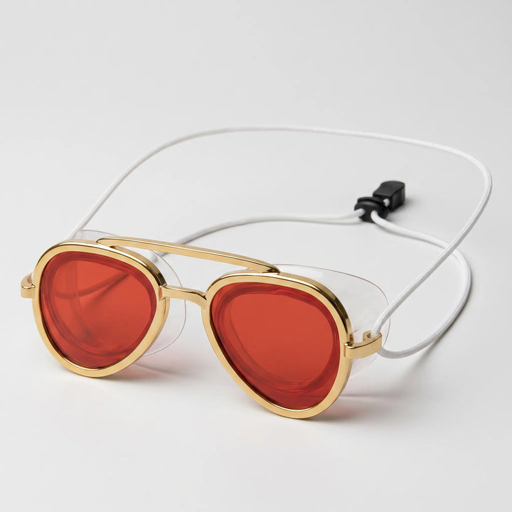 Comfortable Unisex Swim Goggles, full-view aviator style with anti-fog lenses for wide pool & outdoor swimming.