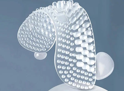 Enhance foot comfort with these gel heel pads. Perfect for everyday wear, preventing blisters & heel pain.