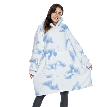Unisex oversized blanket hoodie, a perfect warm gift idea for all.