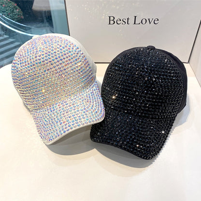 Unisex glitter hat with dazzling sparkle, perfect for parties & fashion headwear.