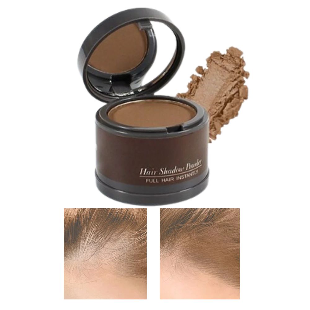 Instant grey hair coverage & root touch-up with water-resistant hair powder.