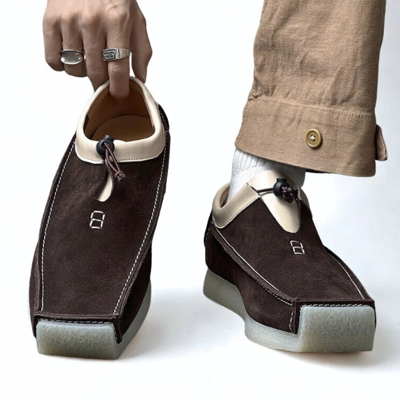 Everyday comfort slip-on loafers, handcrafted unisex design, perfect for a relaxed casual style.
