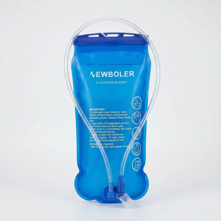 Portable water bladder for running vests & hiking gear. Hands-free, leakproof outdoor sports hydration.