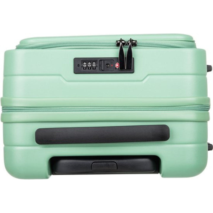 Versatile expandable hardshell suitcase, great for carry-on or checked, with a dedicated laptop sleeve.