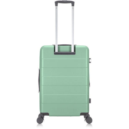Expandable hard-shell travel suitcase with secure TSA lock, laptop compartment, and smooth spinner wheels.